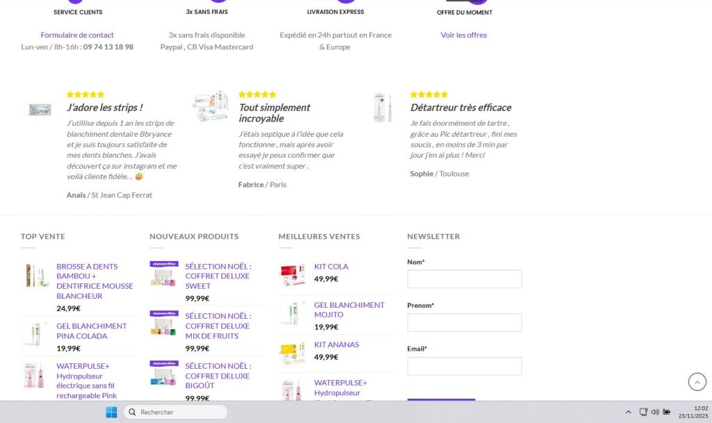 Avis sur la home BBRYANCE